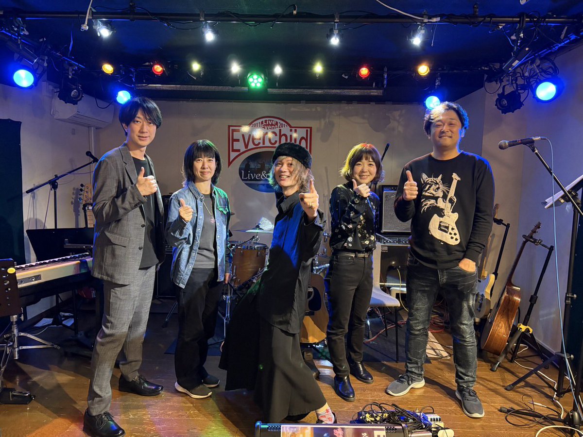 satorooney1122's tweet photo. 1/24「それを知った日 vol.4」
ありがとうございました😊

次回は4/25(土)に開催予定…とか、じゃないとか！
また詳細が決まり次第、改めて告知しますね🙌

皆さまと、また素敵な一夜を過ごせる日を楽しみにしています✨

#森翼
#春日部
#Everchild https://t.co/IRL6OlrCq4