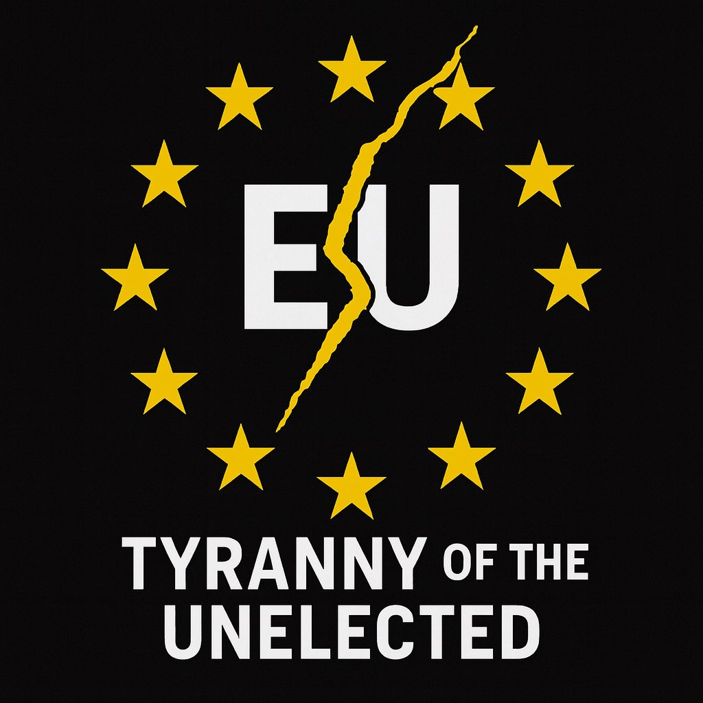 <a href="/MarioBojic/">Mario ZNA</a> The EU is not democratic. It is an unelected bureaucracy that overrides national sovereignty, suppresses dissent through fines and regulation, and imposes policies voters never consented to. That is not governance,it is institutional tyranny.