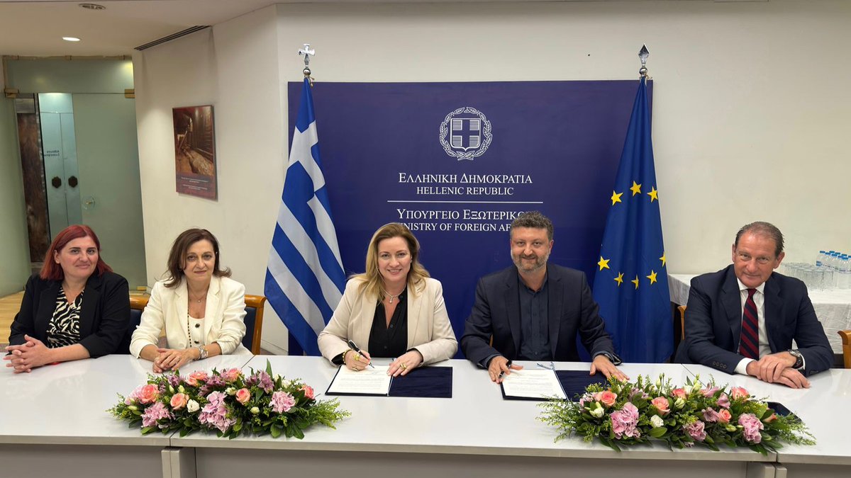 Collaborazioni strategiche del Segretariato Generale per i Greci all'Estero e per la Diplomazia Pubblica del Ministero degli Affari Esteri greco: collegare la diaspora greca all'innovazione e all'imprenditorialità
ℹ️facebook.com/PuntoGrecia.gr…