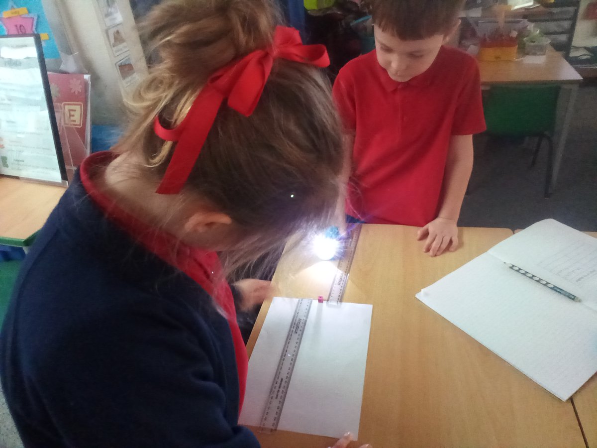WBJYear3's tweet image. Y3 Science - We investigated the question 'Does the size of the shadow depend on how close the object is to the light source?' @WBJJuniorSchool #wbjsscience