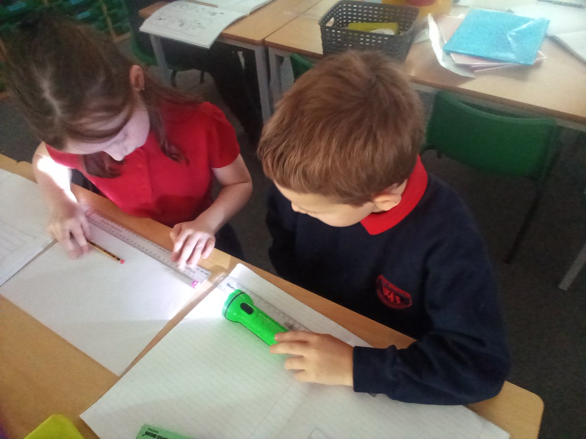 WBJYear3's tweet image. Y3 Science - We investigated the question 'Does the size of the shadow depend on how close the object is to the light source?' @WBJJuniorSchool #wbjsscience