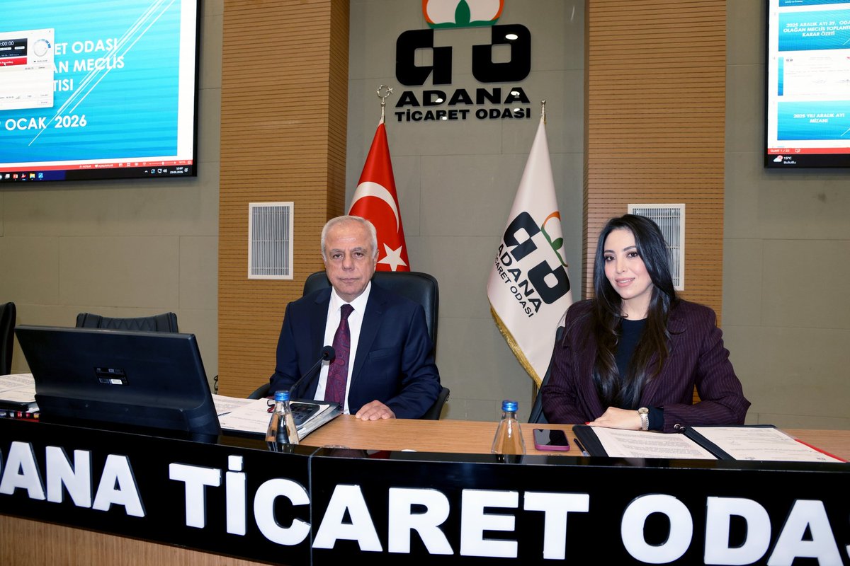 Adana Ticaret Odamızın Ocak Ayı Olağan Meclis Toplantısını, meclis üyelerimizin katılımıyla gerçekleştirdik.

Toplantıda, şehrimizin ve ülkemizin ekonomisine ilişkin güncel değerlendirmelerde bulunuldu.

#AdanaTicaretOdası