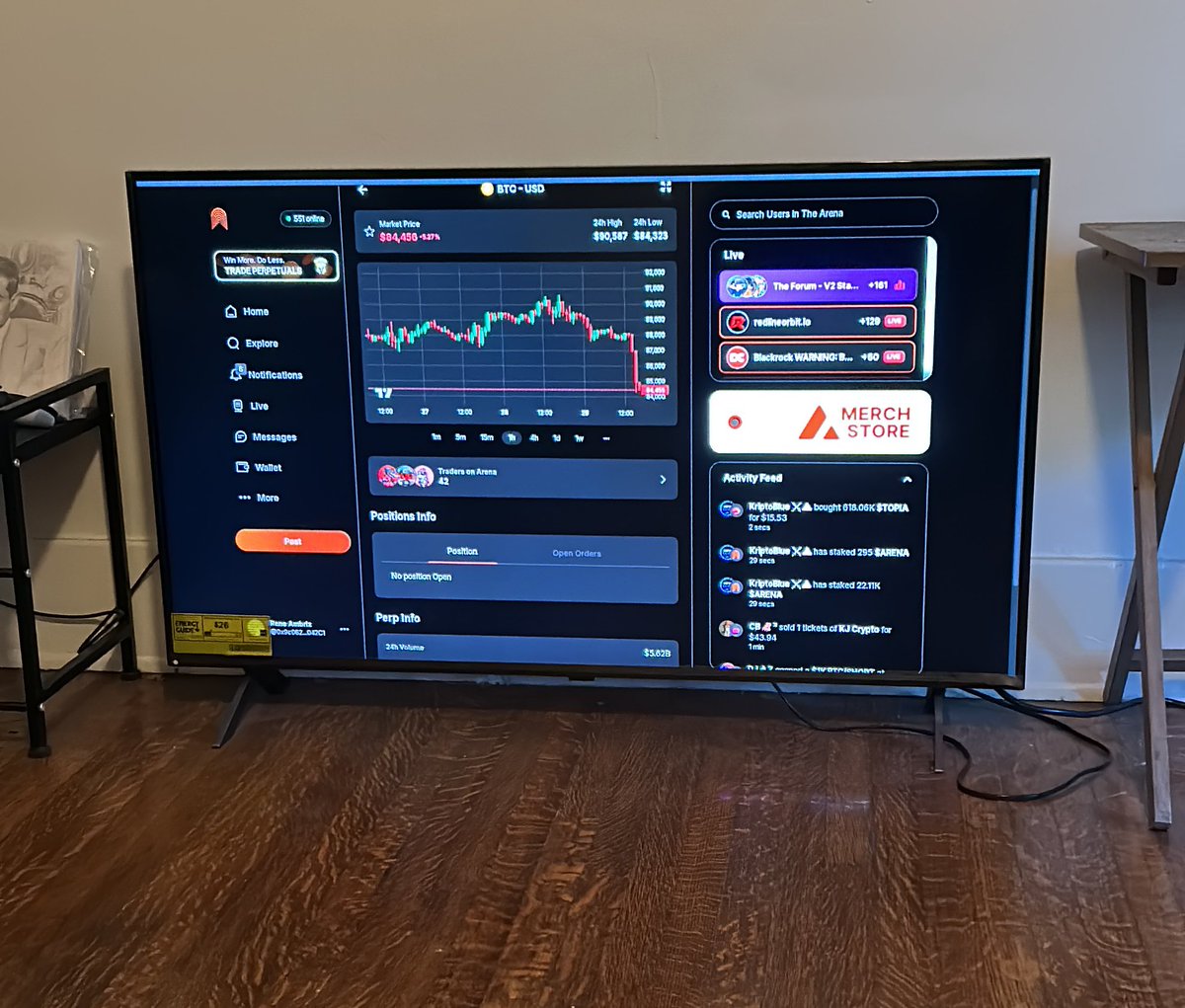 <a href="/jasonmdesimone/">Jason Desimone ⚔️</a> arena looks good on the 50’