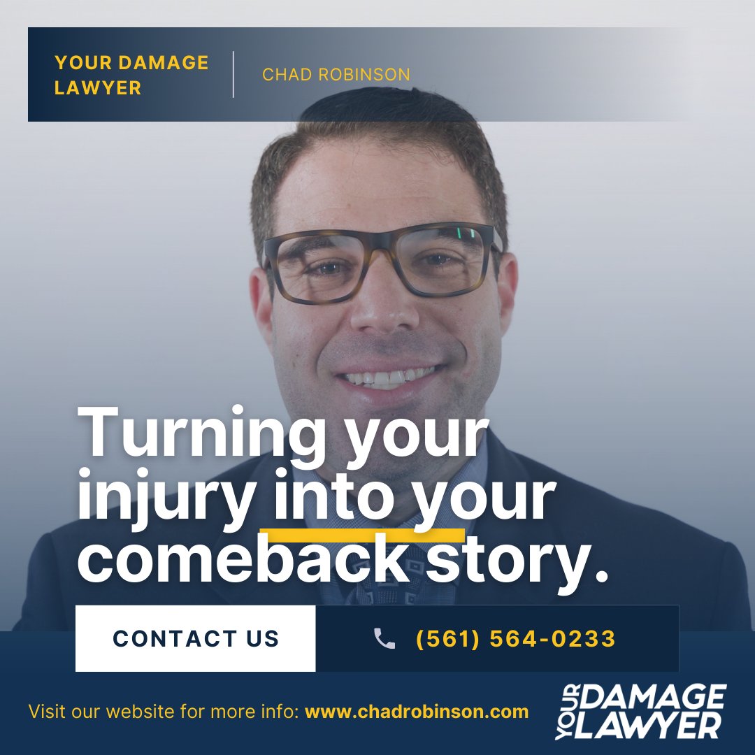 Your Damage Lawyer, PLLC understands Florida car accident law and fights for your recovery, now and long after your case is resolved.

#YourDamageLawyer #JusticeForYou #InsuranceClaimHelp #PersonalInjuryLawyer #LawyersWhoCare #FloridaLawyer #KnowYourRights #JusticeMatters