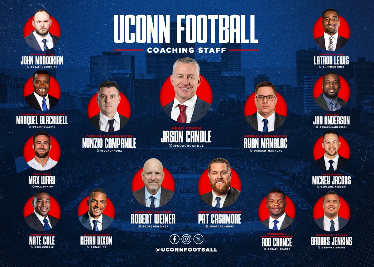 The minds behind the mission. Tap in with our coaching staff and go give them a follow!