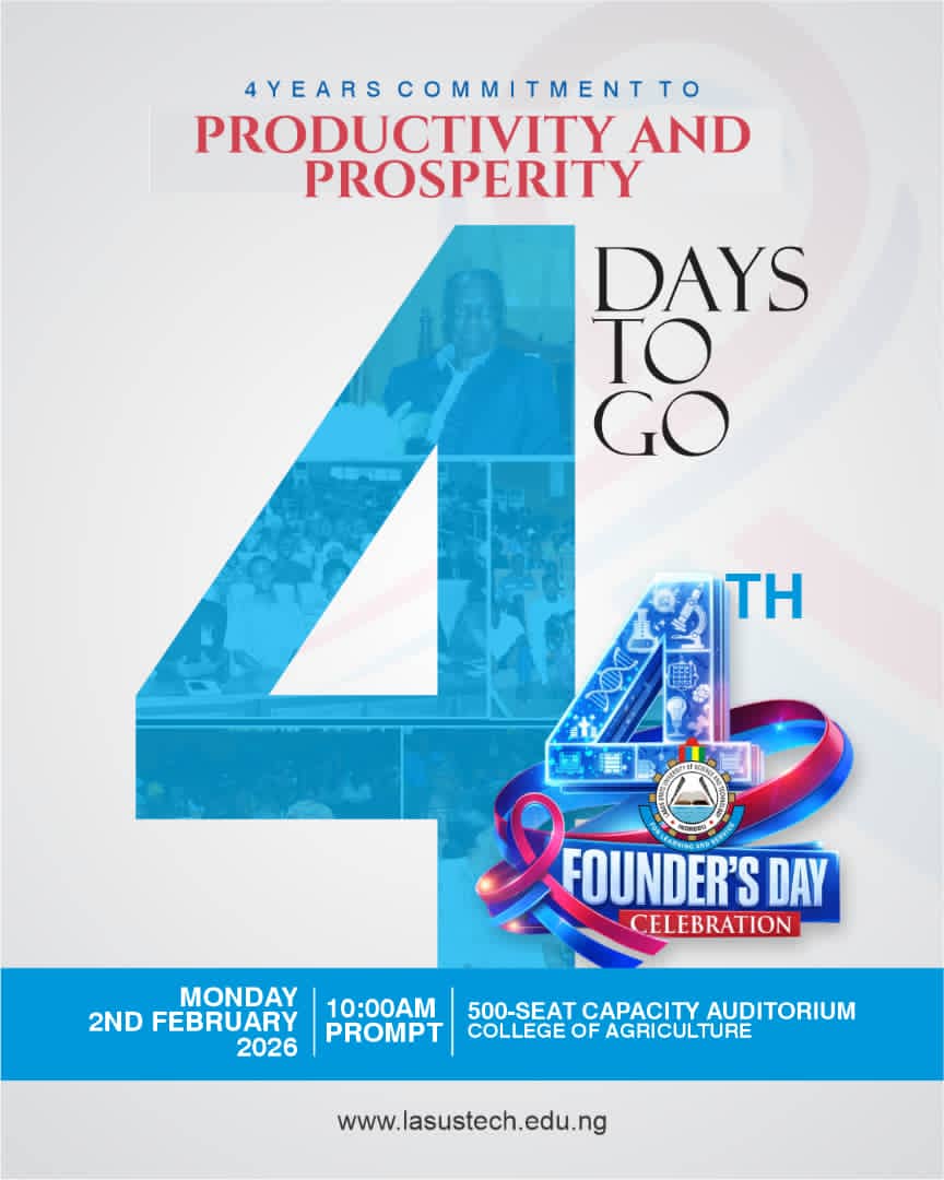 Lagos State University of Science and Technology tweet media