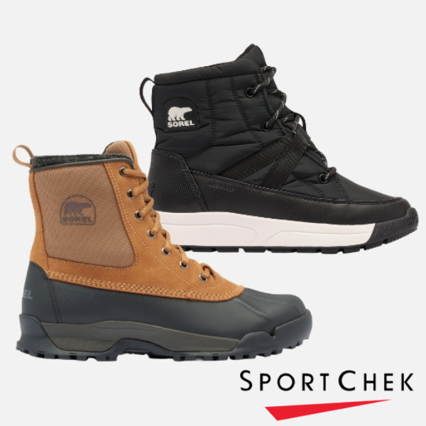 SportChek-Sorel Kids' Footwear Promotion: Take up to 30% off our in-store ticket price on select styles.  See in store for details. #sportchek #staytrue #stoneroadmall