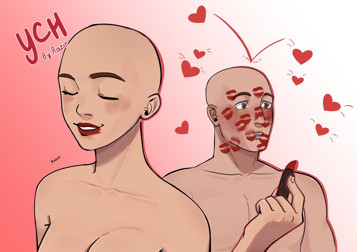 razin_bee's tweet image. Tadaaaa! Valentine YCH for 35$🎉

- Any gender/race;
- Any clothes;
- Payment is only via PayPal;

Limited slots♥️
DM me if you want to grab one!