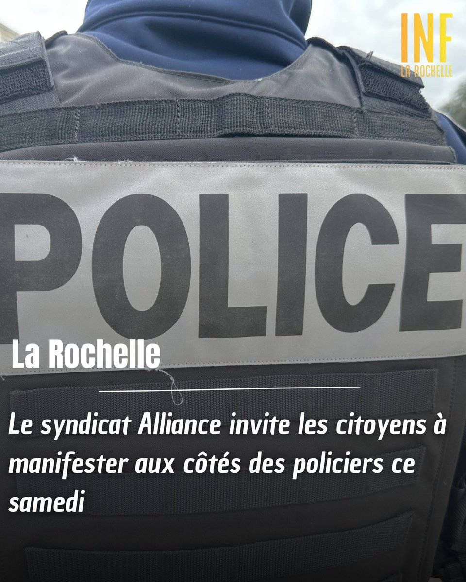 Le syndicat dénonce le manque de moyens et l'insécurité. Il invite les « citoyens et élus » à manifester aux côtés des policiers ce samedi | shorturl.at/OevTT