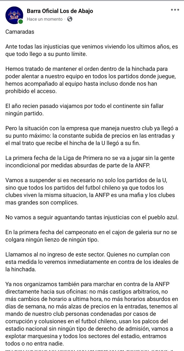 U_LOSDEABAJO's tweet image. ¡Camaradas!