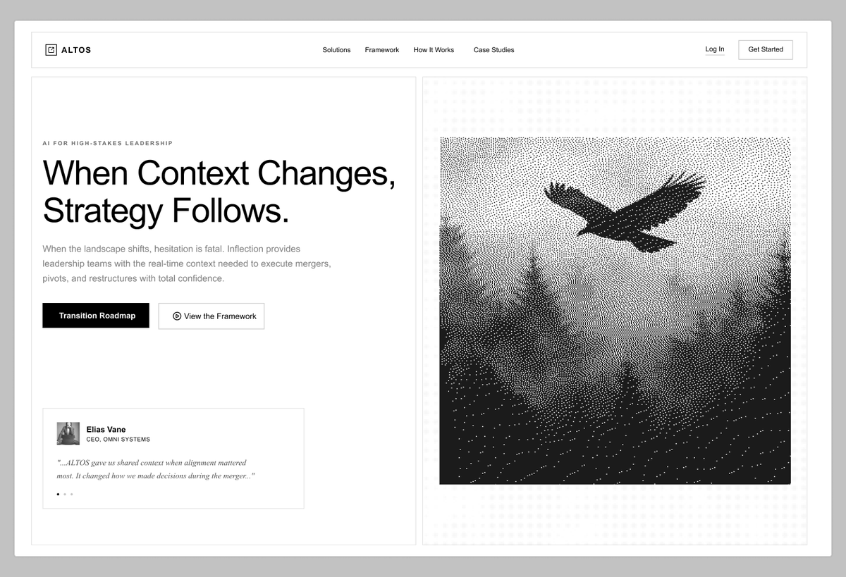 My latest design work. In love with clean designs