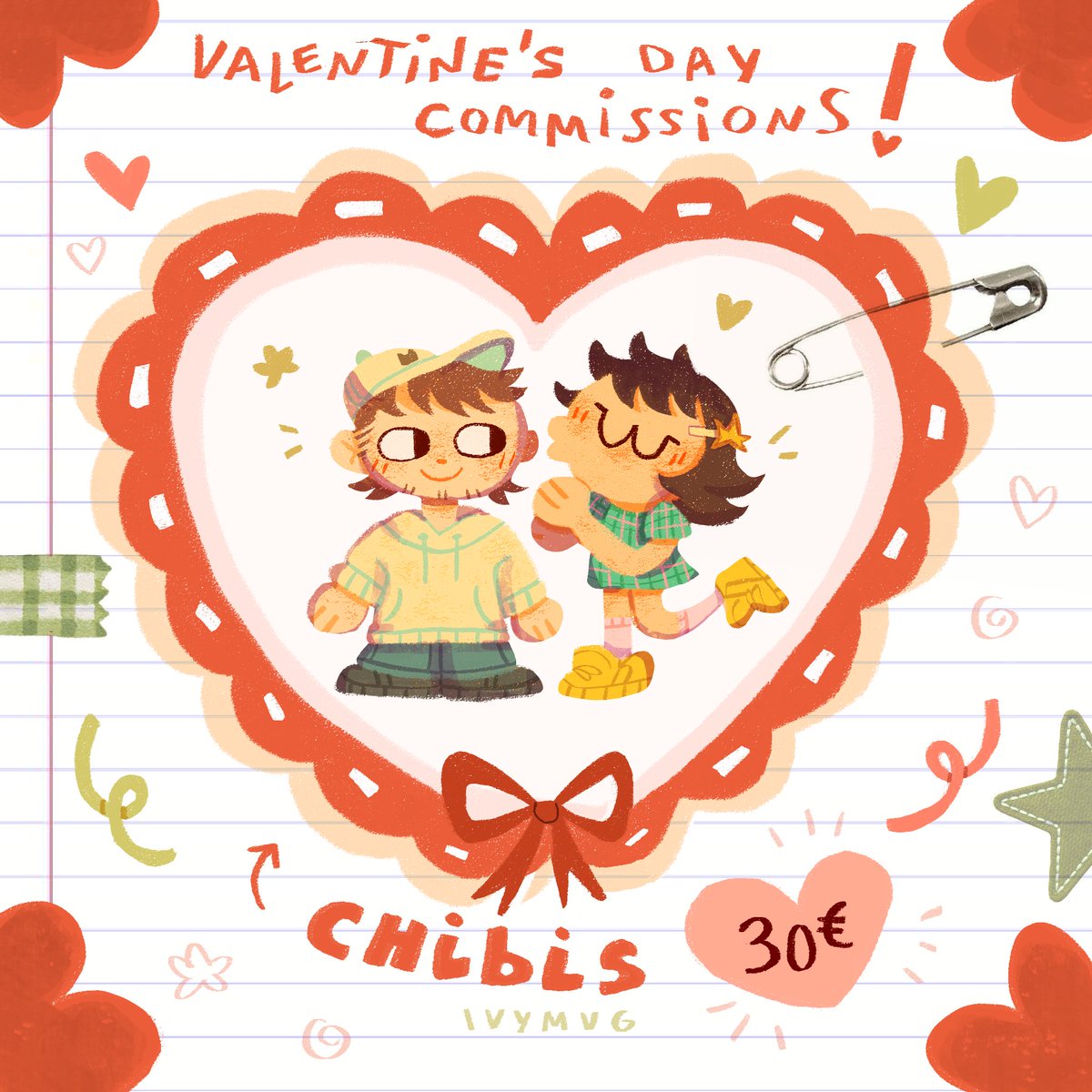 ivymug_'s tweet image. 💌LIMITED YCH VALENTINE’S DAY SALE!💌 10 slots available till february 13th. 
DM me or VGen link in bio!