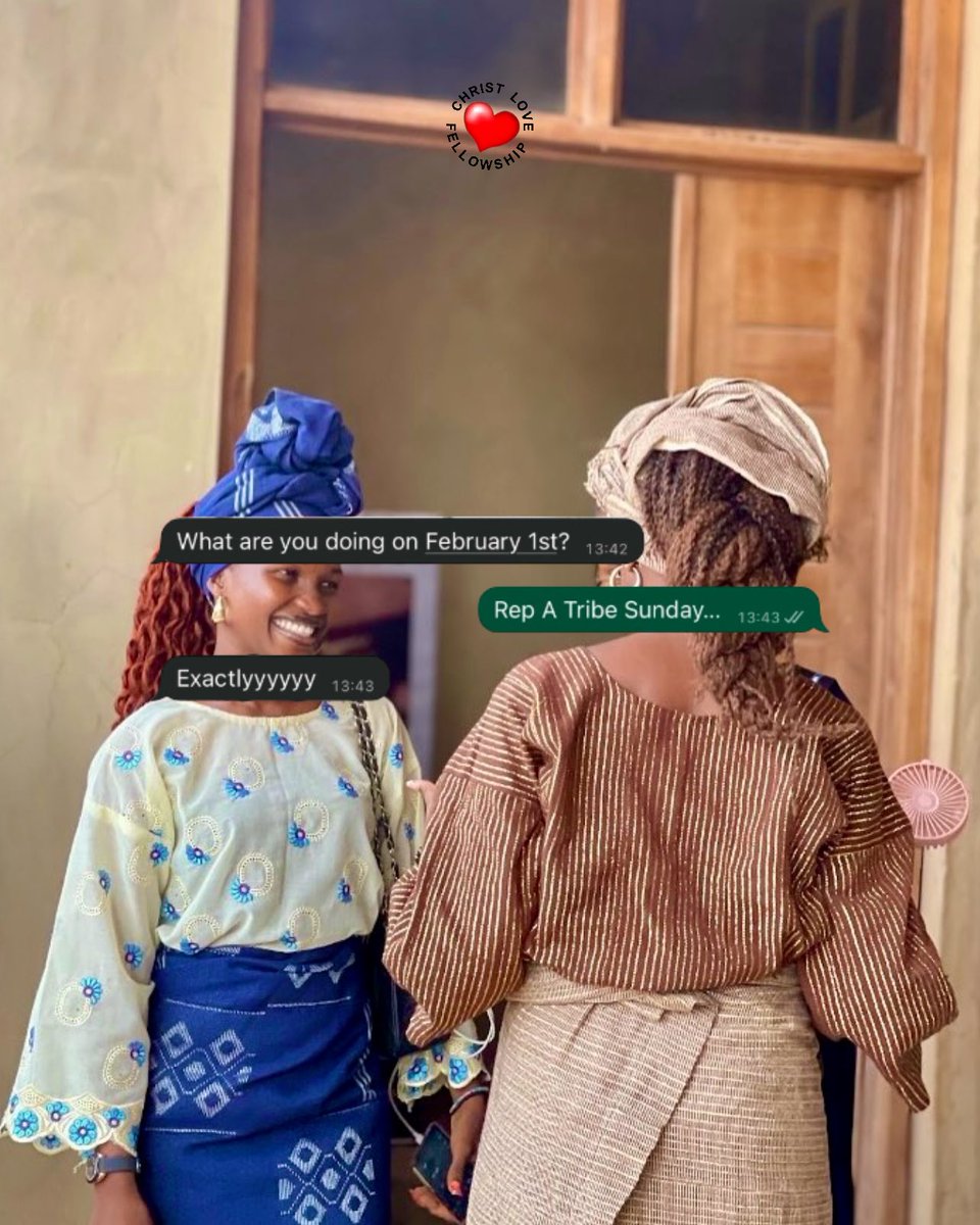 CLFOAU's tweet photo. If you’re not at Rep A Tribe this Sunday, where are you even planning on being? 😌❤️

Come dressed repping any tribe of your choice at Rehoboth Building, Religious Ground, OAU by 9 AM.

Can’t wait to see you there! https://t.co/5wm8MQERc7