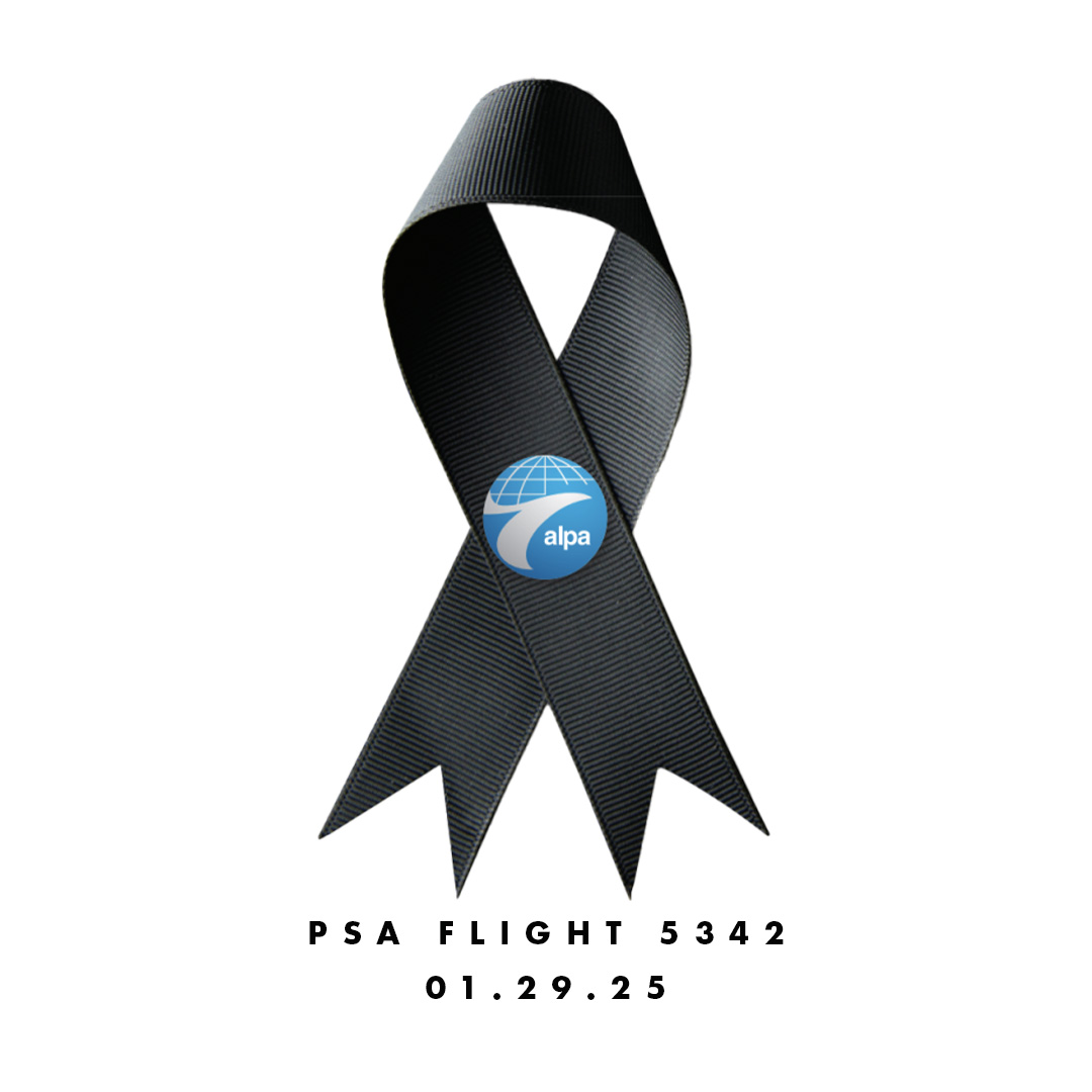 ALPAPilots's tweet image. "The way we keep the legacy of the crew of Flight 5342 alive is through action...Every safe arrival, every lesson learned, and every safeguard strengthened is part of the promise we make to those we lost." Read @ALPAPresident's statement: bit.ly/4tcEw50