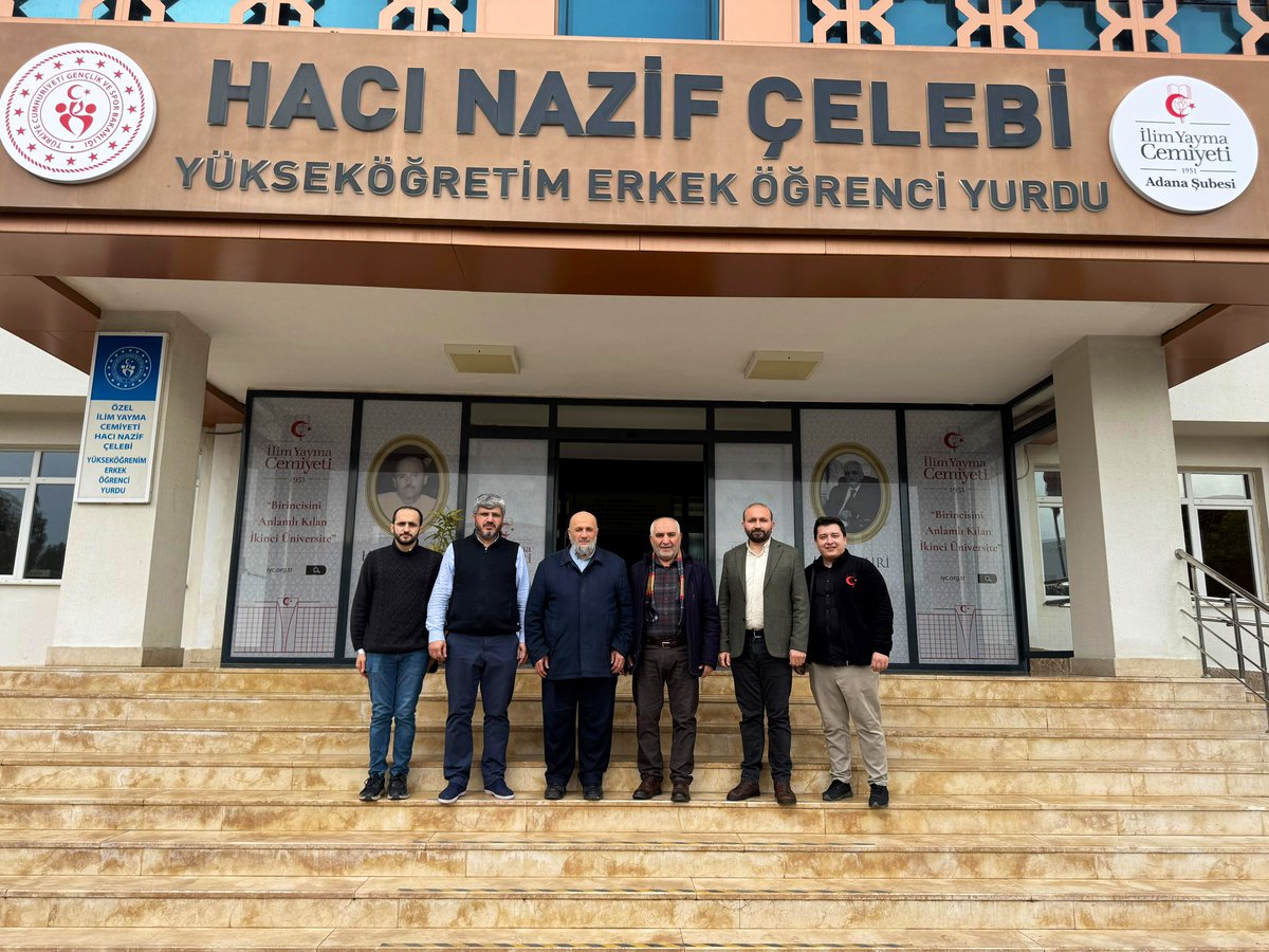 <a href="/iyckozan/">İYC KOZAN ŞUBESİ</a> Şubesi olarak <a href="/iycadana/">İlim Yayma Cemiyeti Adana Şubesi</a> Şubesi Başkan Yardımcımız Kıymetli Mehmet Demirci hocamızı ve yönetim kurulu üyelerini ziyaret ederek şubeler arası işbirliğinin güçlendirilmesi ve ortak çalışmaların geliştirilmesi için yapılabilecek faaliyetleri görüştük.
<a href="/iycgenelmerkez/">İlim Yayma Cemiyeti</a>