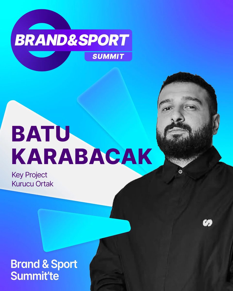 🏆 Batu Karabacak, Brand &amp; Sport Summit’te! 

Key Project Kurucu Ortağı Batu Karabacak, oyunu değiştiren spor yatırımlarını sahnemizde değerlendirecek.

 🗓 5 - 6 Şubat
📍 Paribu Art 
🎫 Biletler Paribu Pass'te