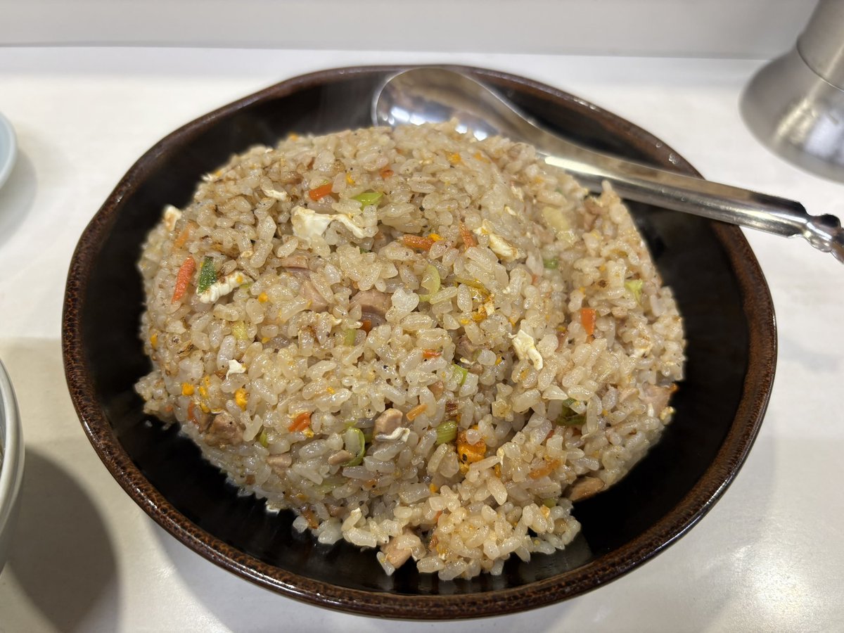 深夜のチャーハン&餃子🥟 