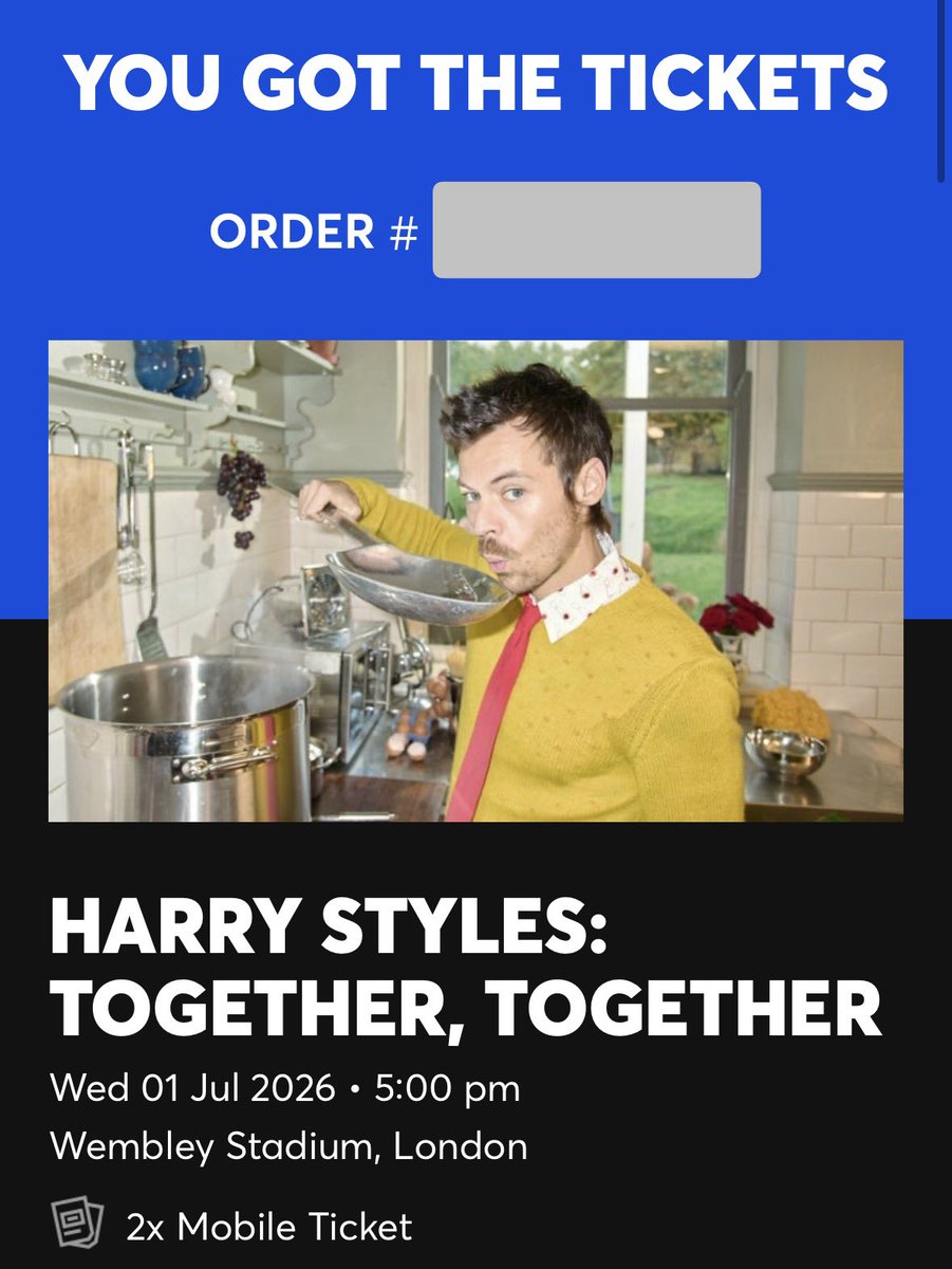 WE IN BABYYYYYYY #HarryStyles #TogetherTogetherTour
