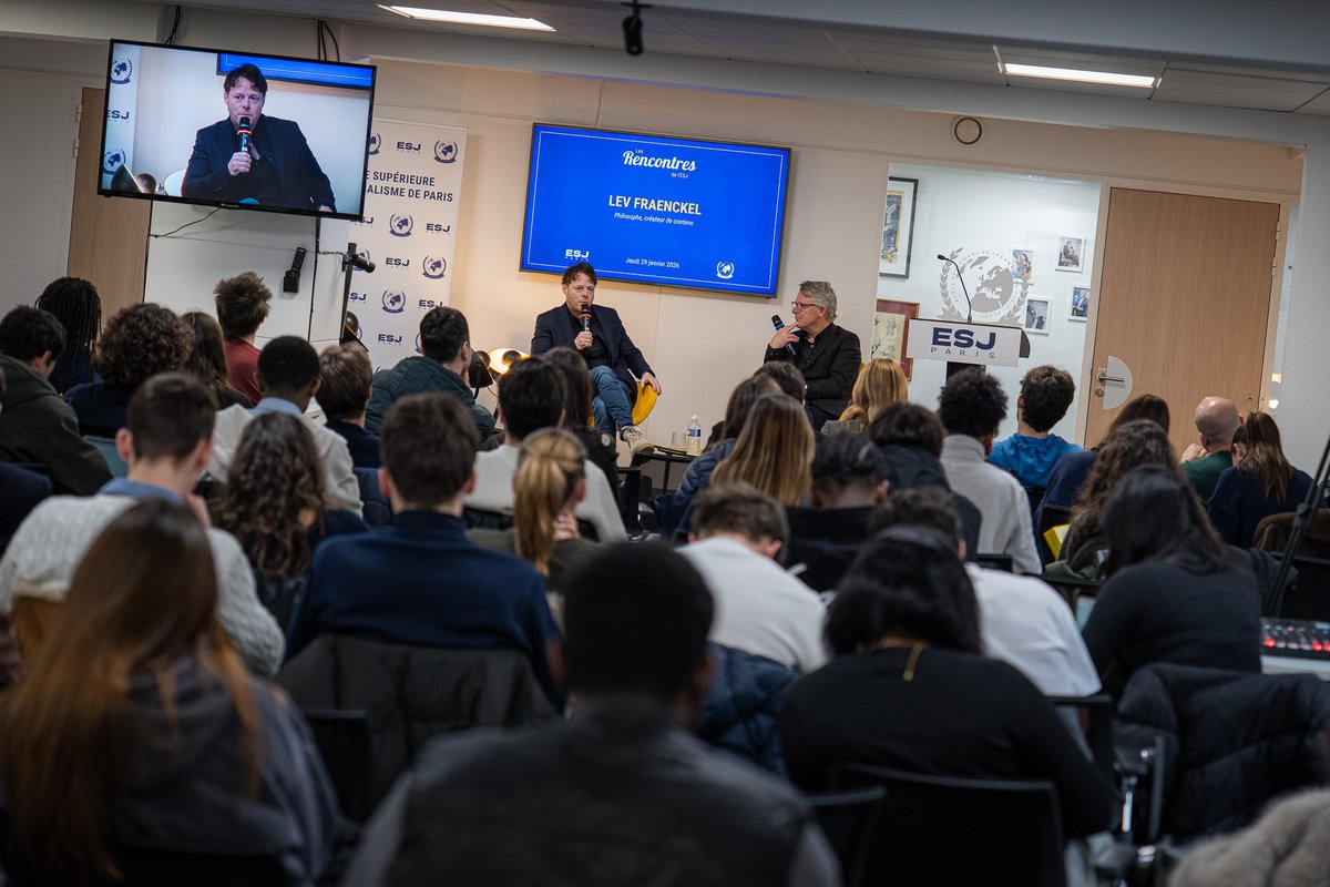 ESJ Paris | École supérieure de journalisme Paris tweet media