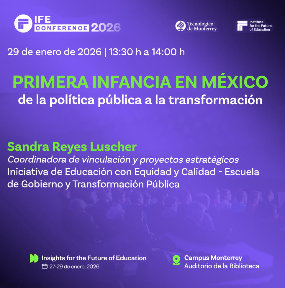 Un levantamiento nacional de <a href="/IEEC_Tec/">IEEC</a> nos arrojó que la demanda de centros de cuidado en 0-3 años es muy baja: solo un 32% reporta asistencia.

Hoy a las 13:30 h, <a href="/reyesluscher/">San Luscher 📊</a>, investigadora de la <a href="/EGobiernoyTP/">Escuela de Gobierno</a>, presenta la conferencia #PrimeraInfancia en México: de la política