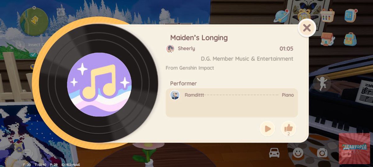 Heartopia Fess tweet media