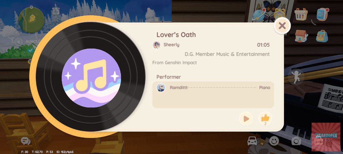 Heartopia Fess tweet media