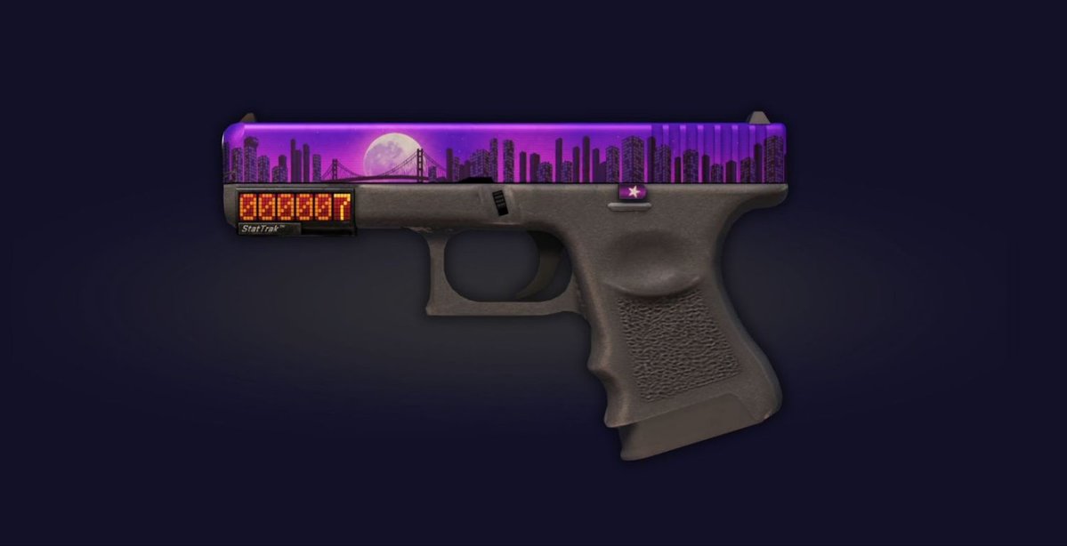🪖 Glock-18 | Moonrise #58 (Center Star) ⭐️

✅ Rare star pattern with clean moonrise look &amp; strong collector appeal (Tier 1).

🤩 Great pattern for traders/collectors in CS2.

Have you heard about these rare star patterns? 😳