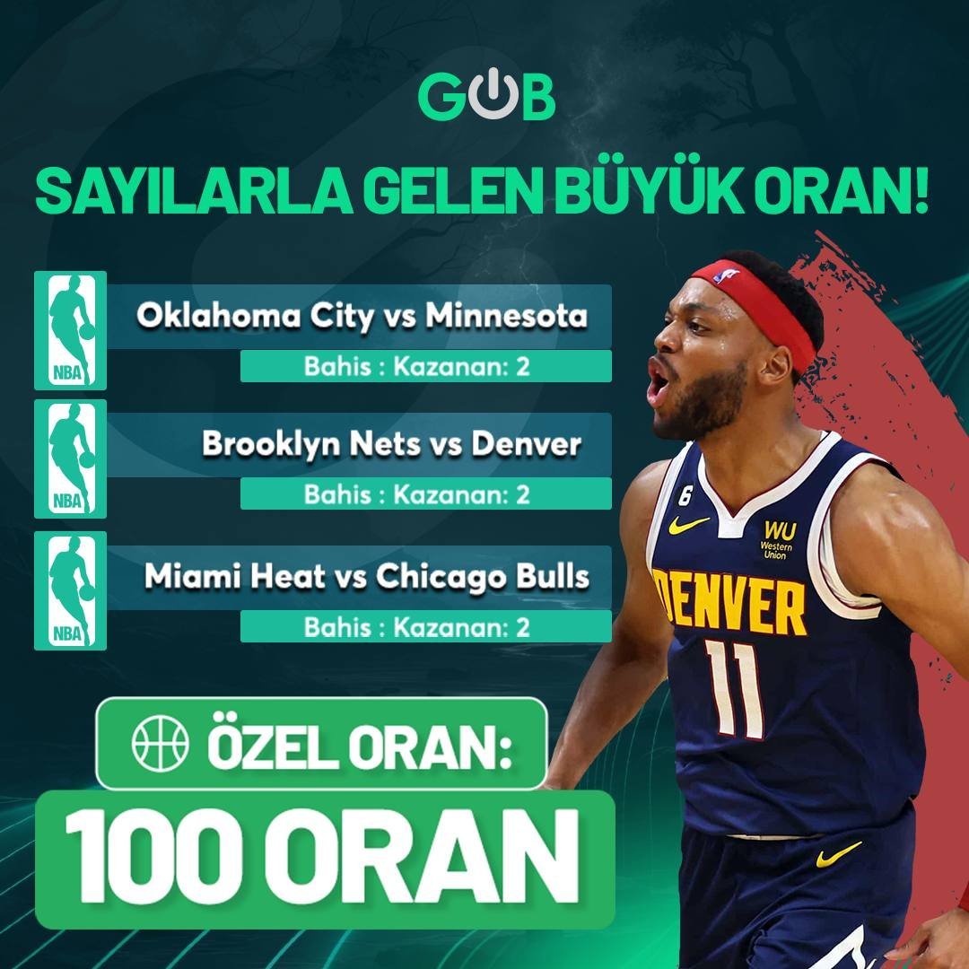 💵 100 ÖZEL ORAN AKTİF ! 

⚡️ MAX BET: 5TL

🤑 EKSTRA KAZANMANIN TADINI ÇIKAR ! 

DİREKT KUPONA GİT t2m.io/gobozeloran3