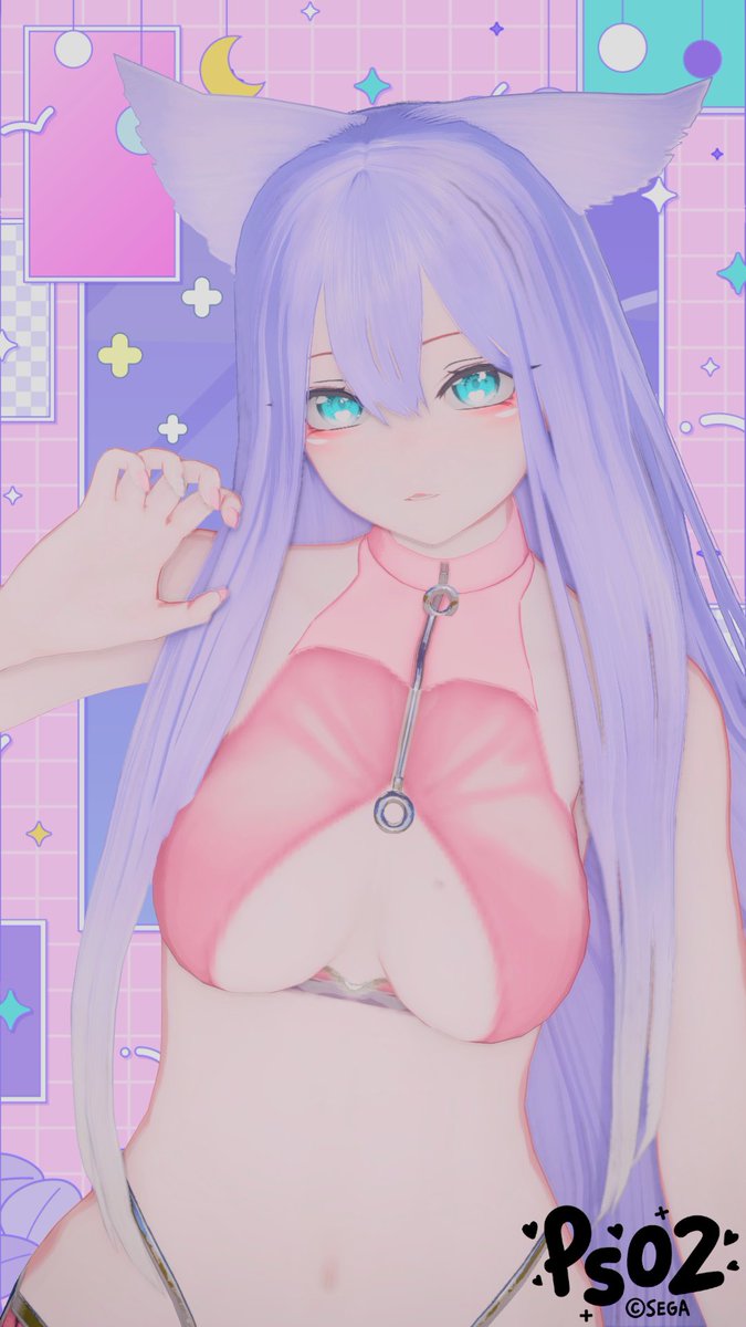 luckywithmerry's tweet image. おは金曜日ฅ( •ω• )ｶﾞｵ-♡☀️🩷🐾
#PSO2NGS_SS 
#メンテの日じゃないけどssを貼る 
#ma7ロゴ #OKUMONO