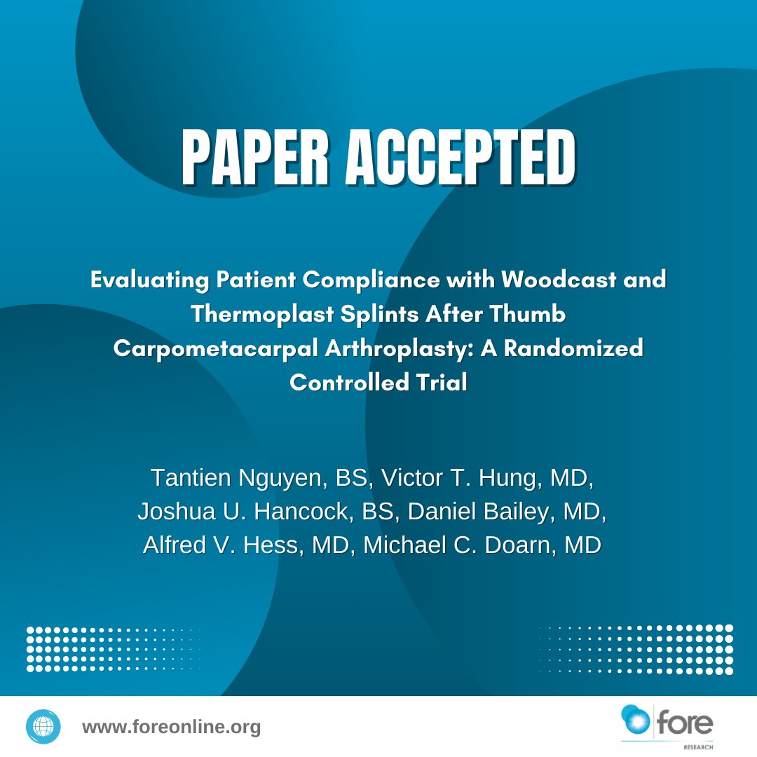Foundation for Orthopaedic Research and Education tweet media