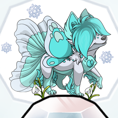 OviPetsOfficial's tweet photo. Congratulations to DesireKim, for winning the Snowglobe Magic challenge with Lenora. This wintery fox looks beautifully preserved inside her own snowglobe with the creative use of stickers! A perfectly captured moment of frozen magic. https://t.co/aiSeNhk6by