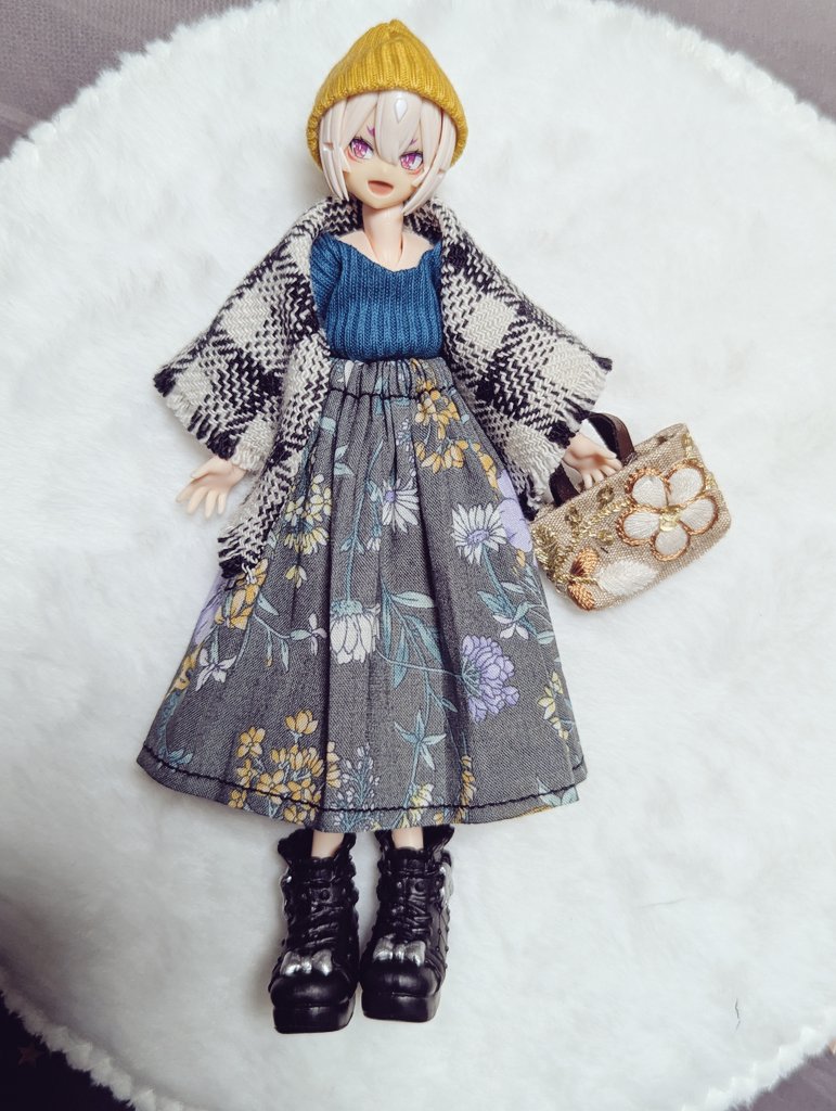 中身がわかる　poppo715福袋（20000円相当）　1/12　布服　⑦ メガミデバイス、30MSなど1/12サイズの美プラ布服ディーラーです