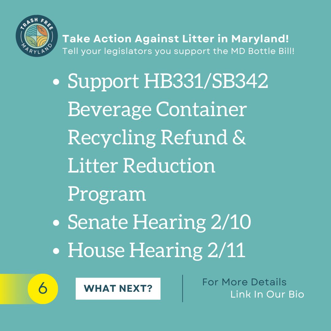 Trash Free Maryland tweet media