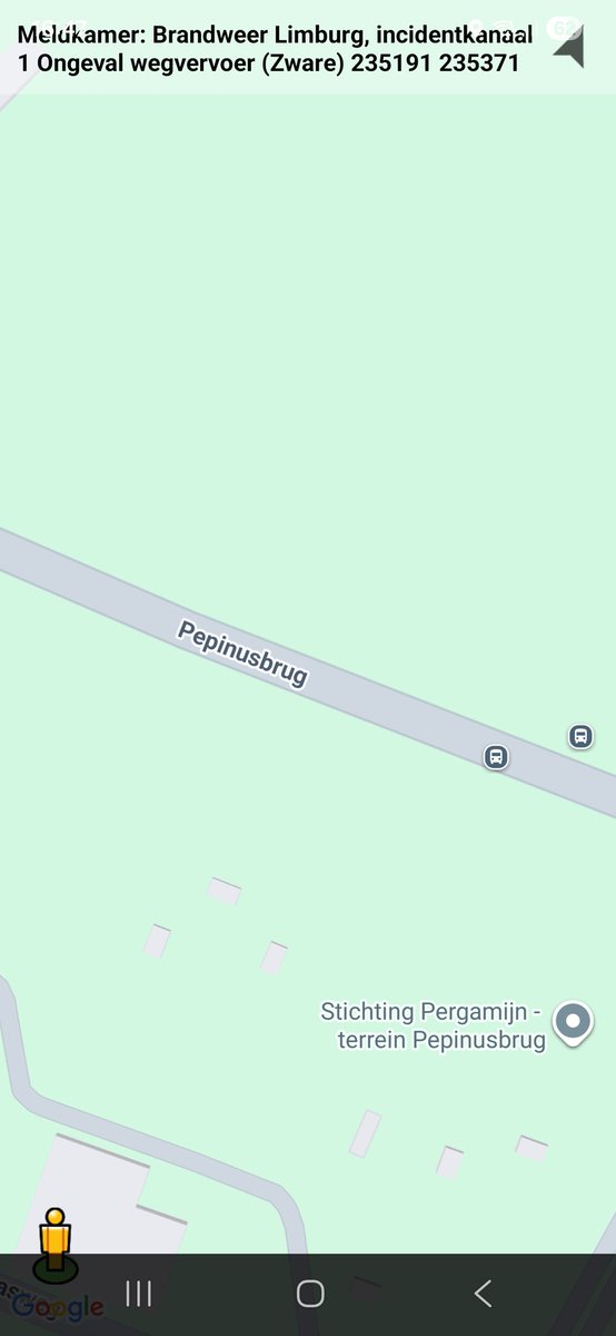 Ongeval wegvervoer zware THV