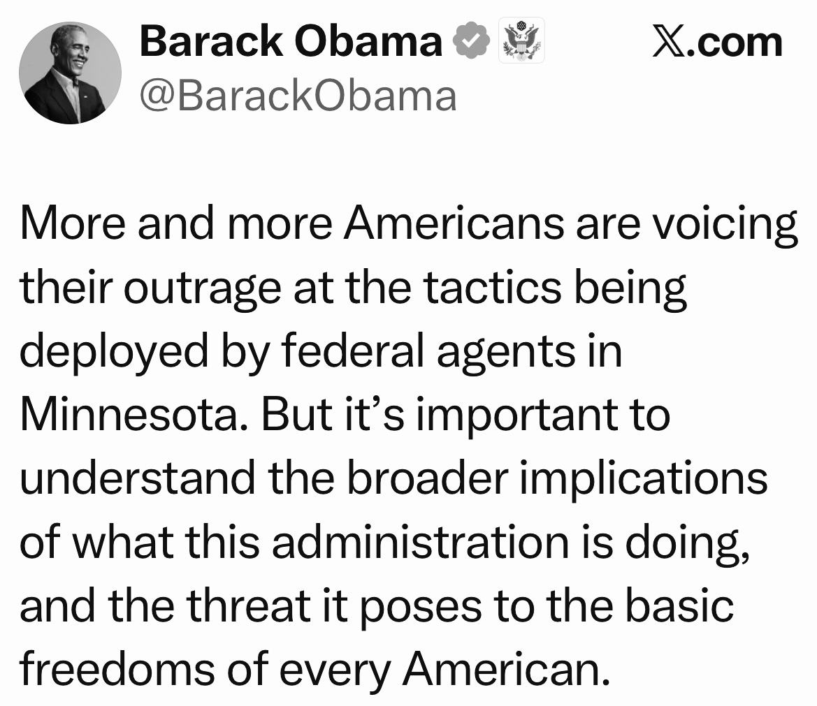 MediaBusters6's tweet image. My cynical response:
Define "ONLY"
I’ll believe it when I see it!
Until they remove all #IceGestapo
Until there is justice for all their victims
Until we impeach Noem, Fire Miller &amp;amp; #RemoveTrump
Nothing will really change
Keep standing up for all of US
pbs.org/newshour/polit…