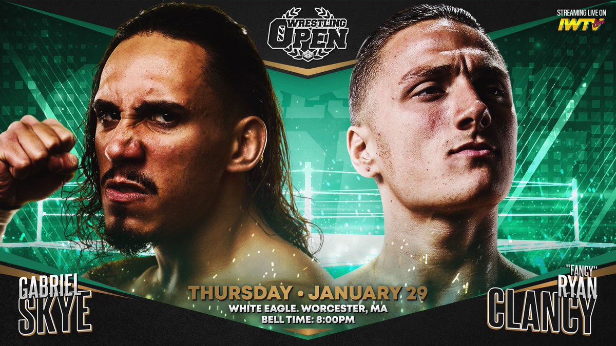WrestlingOpen's tweet image. 💥 LET’S GOOOOO! 💥

All of these marquee matches and SO much more!

TONIGHT!

The White Eagle in Worcester!

🎟️: tinyurl.com/Open129Tix
or $10 at the door!
📺: @indiewrestling