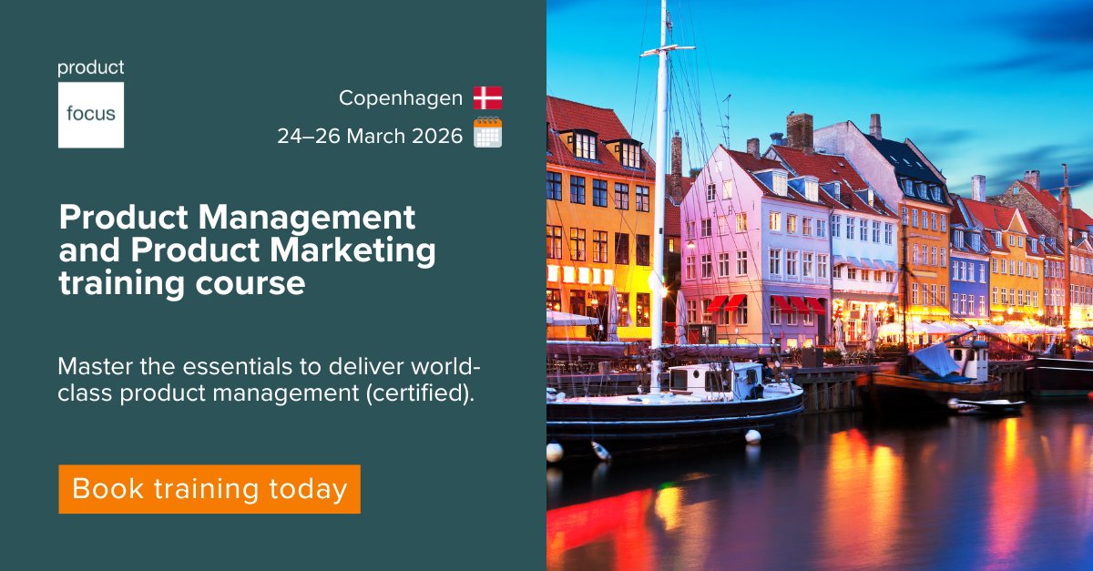 In our Product Management and Product Marketing course you’ll learn how to:

✔ Apply proven product frameworks
✔ Think strategically, not reactively
✔ Lead across teams, technologies, and markets

📅 24–26 March 2026
📍 Copenhagen

👉 Book your place: ow.ly/VURF50Y5sTL