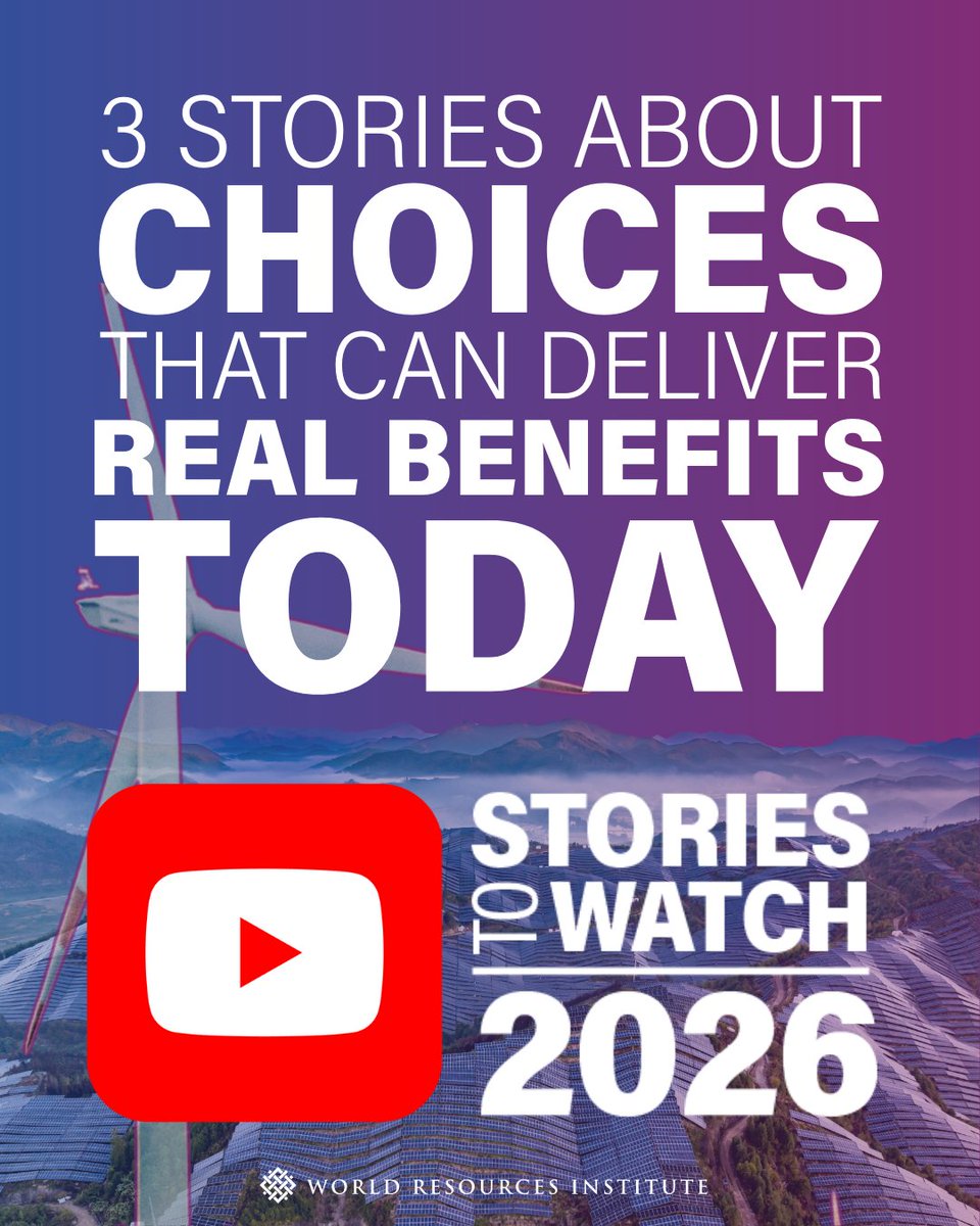 World Resources Institute tweet media