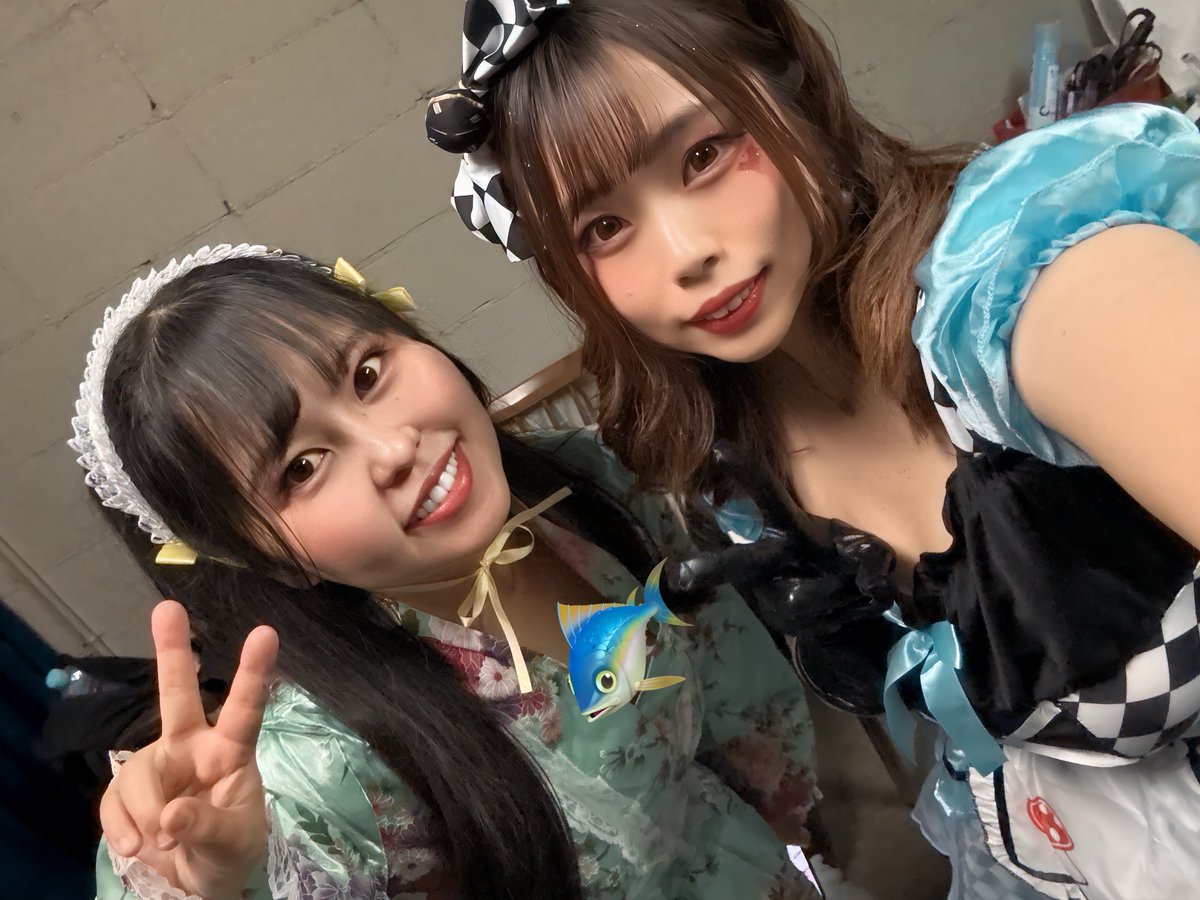 🐟谷利沙紀さん イベントの最後の締め挨拶をしてて、あいとんのお