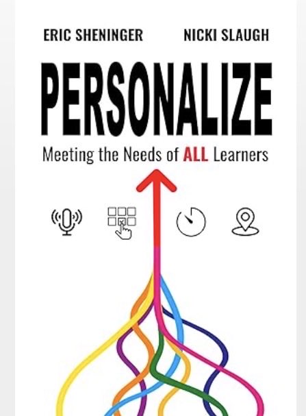 HeatherDNJ's tweet photo. Launching a new X & at #techspo reading Personalize for #MUEdD and thinking about leadership infrastructure. Adult learning doesn’t happen by accident. Leaders build it through intentional communication, time, and feedback. Systems matter. @DrGeorge_MU @carlopedia @E_Sheninger https://t.co/SMRyMmf6M7
