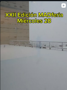 Esta semana participamos en <a href="/MADferia/">MADferia</a> (Teatro) ahora en El Escorial, pronto mi crónica sobre una feria lejana, con pocas actividades y donde algunos se vieron afectados por la nieve. ❄️ Los participantes se han quejado de la mala previsión de la organización.