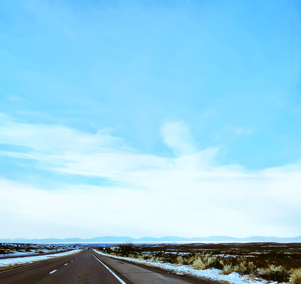 White Sands from Highway 70, #NewMexico