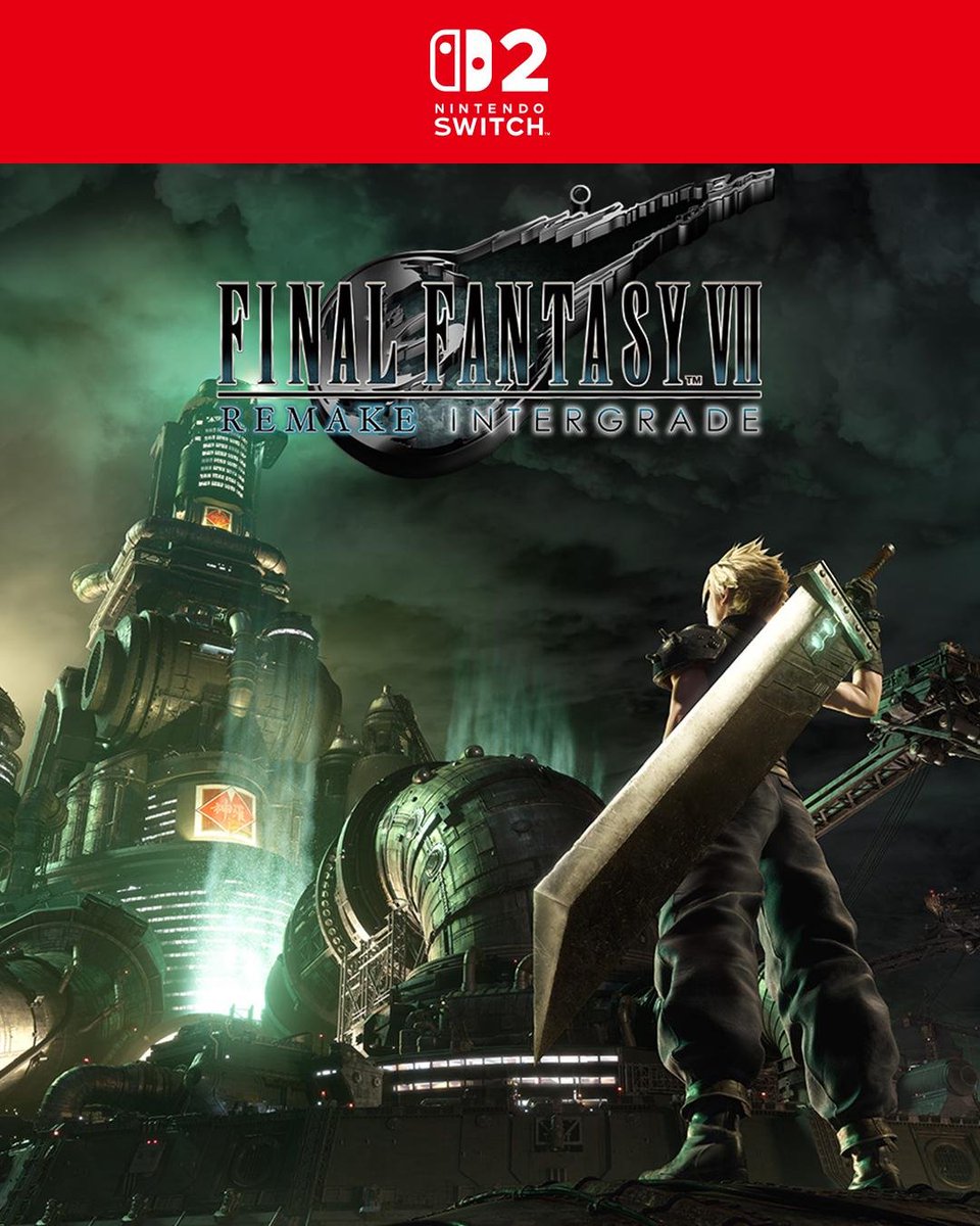 Square Enix sent an EXTRA copy of FINAL FANTASY VII REMAKE INTERGRADE on Switch 2 &amp; I’m giving it away 🔥

How to enter:

1️⃣ Reply with your favorite Final Fantasy character

2️⃣ Follow <a href="/saiya_ran/">SaiyaRan 👾 🔜 Lumiose</a> and <a href="/SquareEnix/">Square Enix</a>

3️⃣ Like + repost THIS TWEET

Winner picked Feb 1 at 20:00 UTC 🍀👀