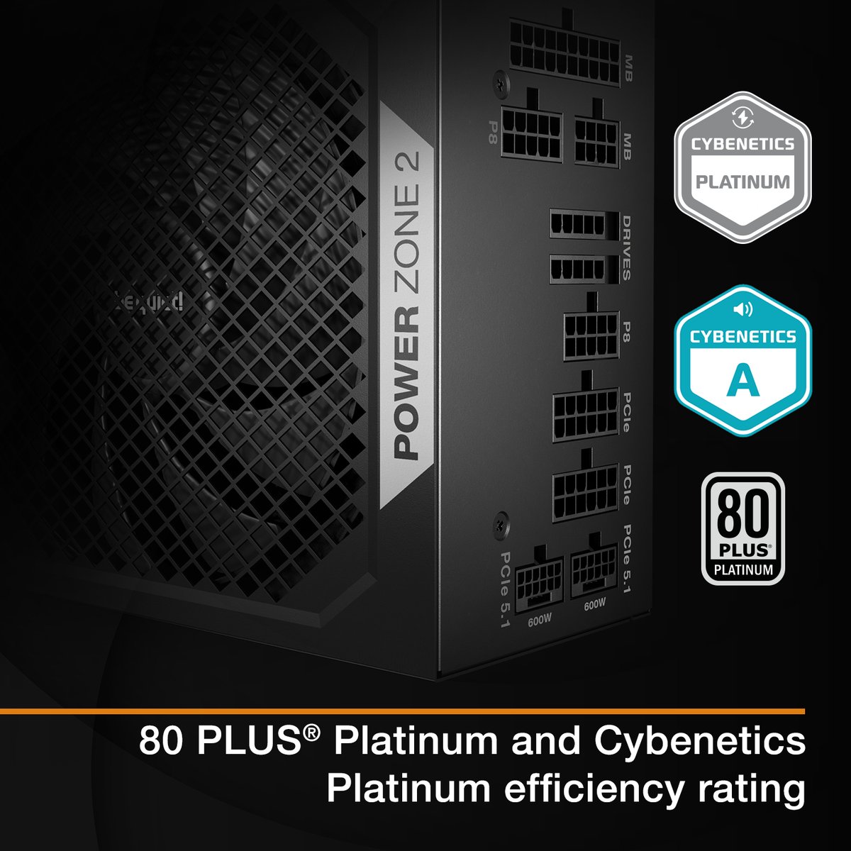 bequietofficial's tweet photo. Power Zone 2 1200W – Available now!⚡
Platinum efficiency, semi-passive zero-RPM cooling, and power built for high-end gaming.
Silence or performance? With Power Zone 2, you don’t have to choose.
Which GPU would you pair it with? 👇
#bequiet #PowerZone2 #PSU #GamingPC https://t.co/xxnIrhn3Pz