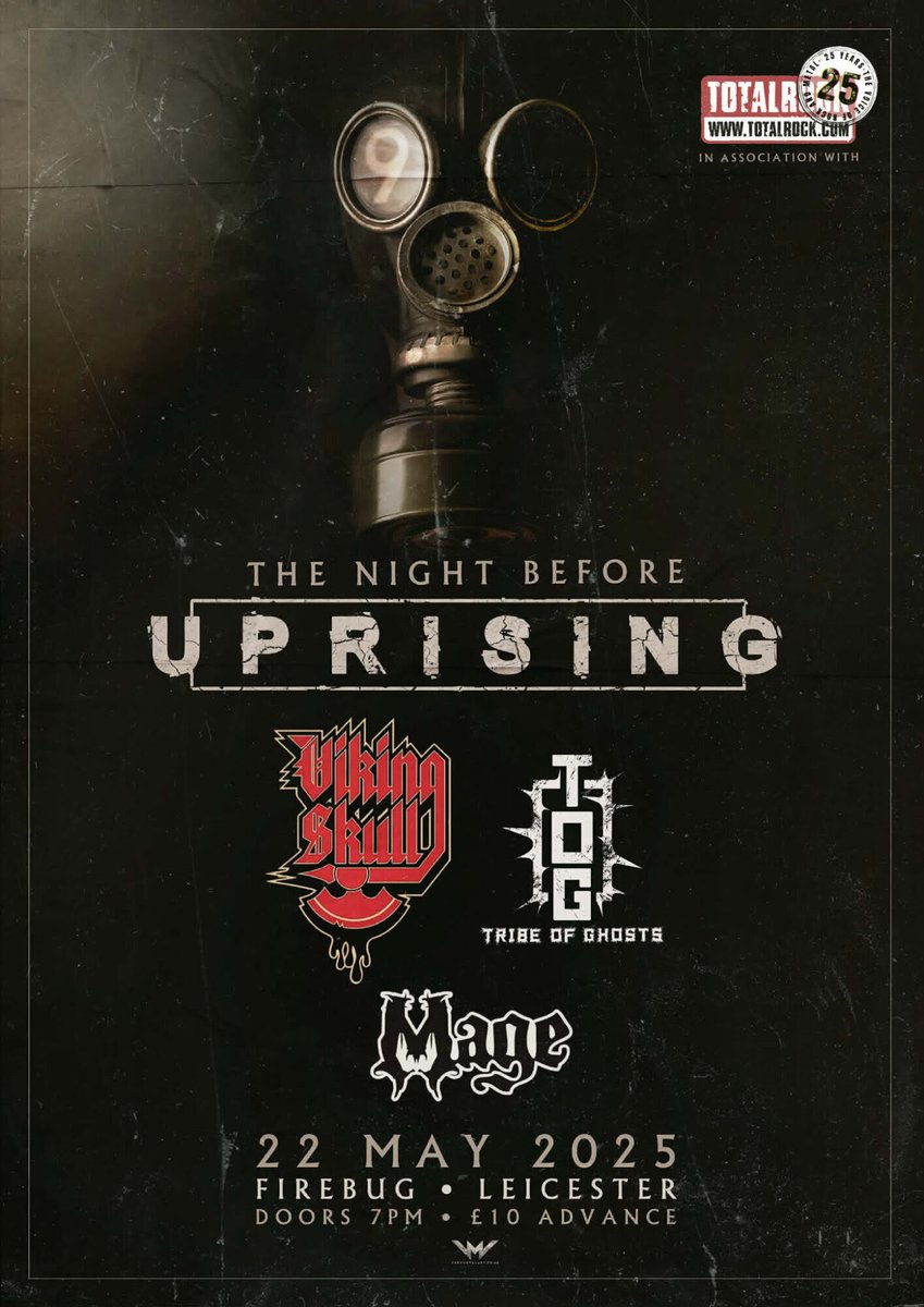 Mad About Rock: UPRISING 9 Announcement: UPRISING hosts the 25th A... madaboutrock.co.uk/2026/01/uprisi…