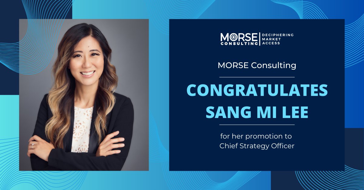 🎉 MORSE Consulting promotes Sang Mi Lee to Chief Strategy Officer! 
Her leadership, dedication and strategic vision &amp; mindset are shaping MORSE's growth and reputation across Canada. Join us in congratulating her! 

#Leadership #HealthcareConsulting #MarketAccess #TeamMORSE
