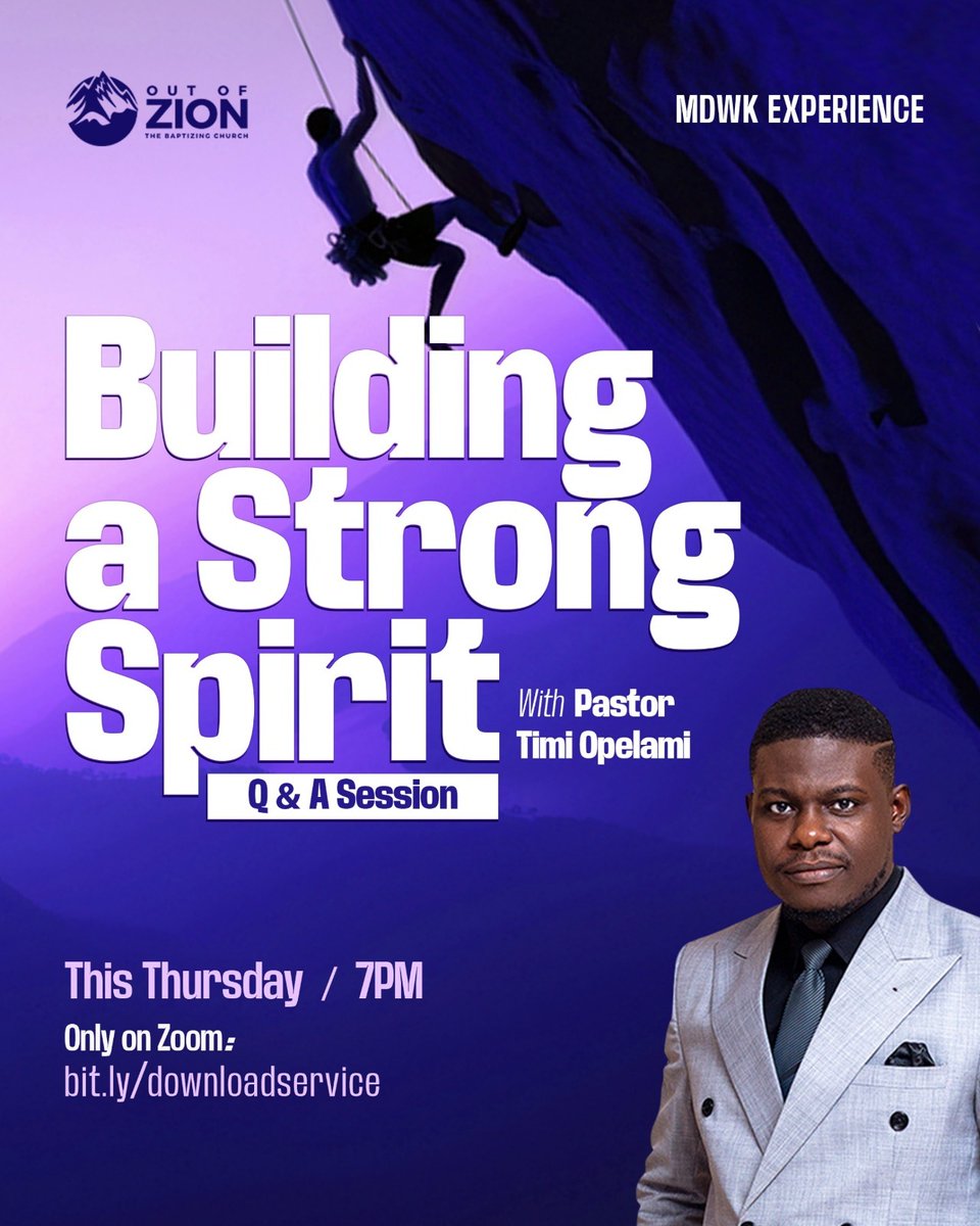 The Baptizing Church | Out of Zion tweet media