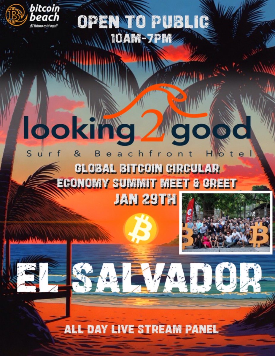 zackdorseyx's tweet photo. #GlobalBCEsummit

LIVESTREAM INC @Bitcoinbeach 🎥

#ZonteEconomicForum
#BitcoinChurches
#VamoAlMambo
#WeMustDeploy https://t.co/6JaSDTisr9