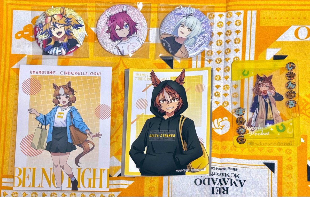 交換】【譲渡】ウマ娘 シンデレラグレイ POP UP SHOP inマルイ 譲) 缶