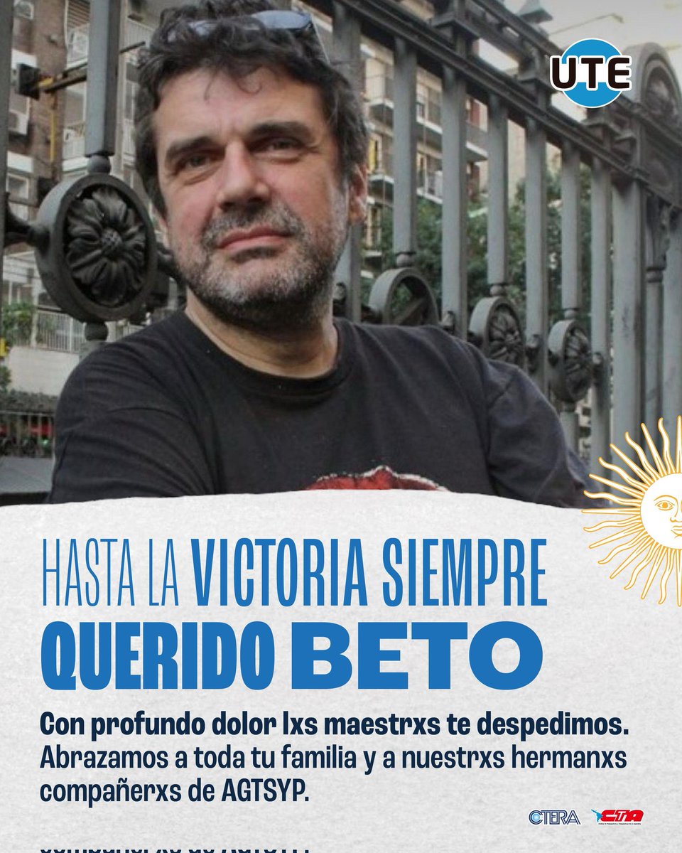 Hasta siempre querido Beto 🤍